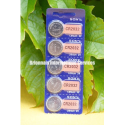 Sony CR2032 – Piles bouton lithium 3 V (1, 2 ou 5 pcs) – Haute compatibilité