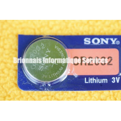 Sony CR2032 – Piles bouton lithium 3 V (1, 2 ou 5 pcs) – Haute compatibilité