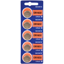 Sony CR1632 – 3V Lithium Button Cell (1, 2 or 5 pcs) – Compact & long-lasting