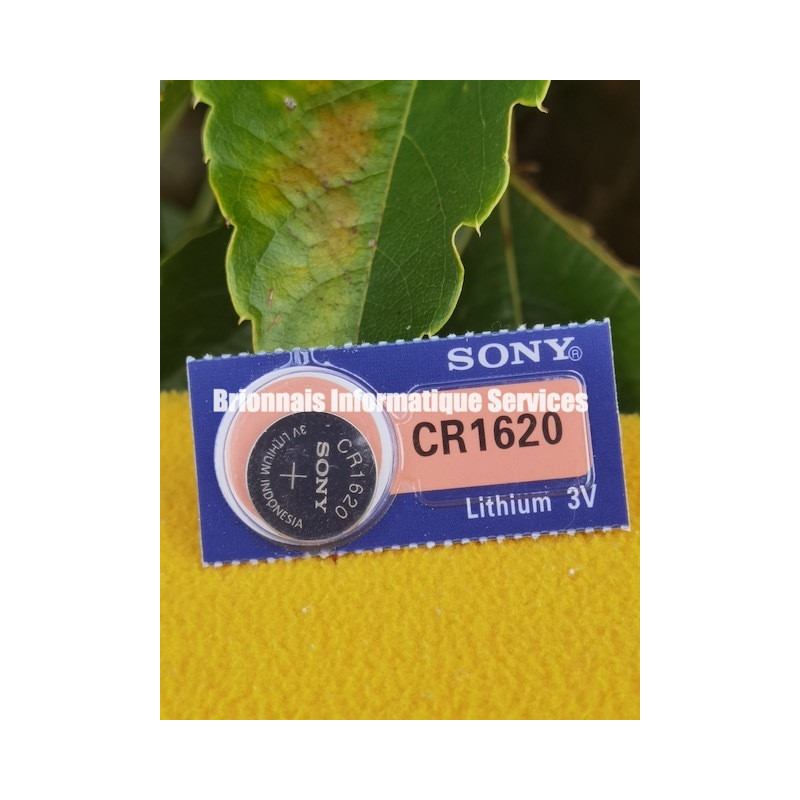 Sony CR1620 – Piles bouton lithium 3 V (1, 2 ou 5 pcs) – Compactes & fiables Sony CR1620 – Piles bouton lithium 3 V (1, 2 ou 5 pcs) – Compactes & fiables
