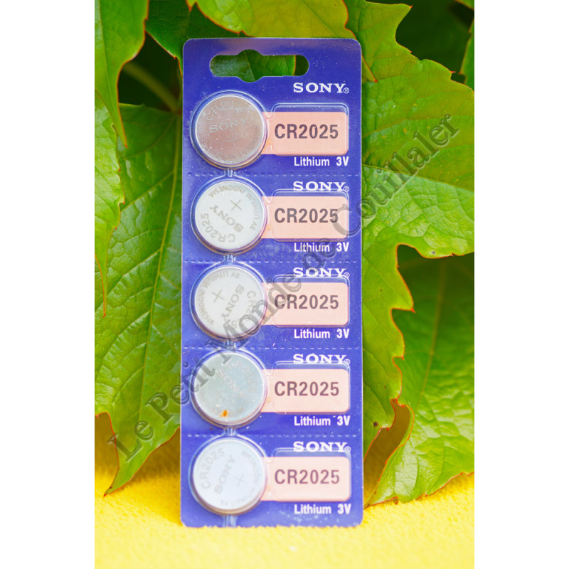 Sony CR2025 – 3V Lithium Button Cell (1, 2 or 5 pcs) – Long-lasting & trusted Sony CR2025 – 3V Lithium Button Cell (1, 2 or 5 pcs) – Long-lasting & trusted