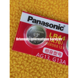 Panasonic LR44 – 1.5V Alkaline Button Batteries – Pack of 2 – Reliable power