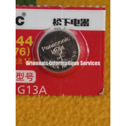 Panasonic LR44 – 1.5V Alkaline Button Batteries – Pack of 2 – Reliable power