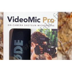 Microphone Rode VideoMic Pro - TRS MiniJack 3.5mm - Røde Rycote