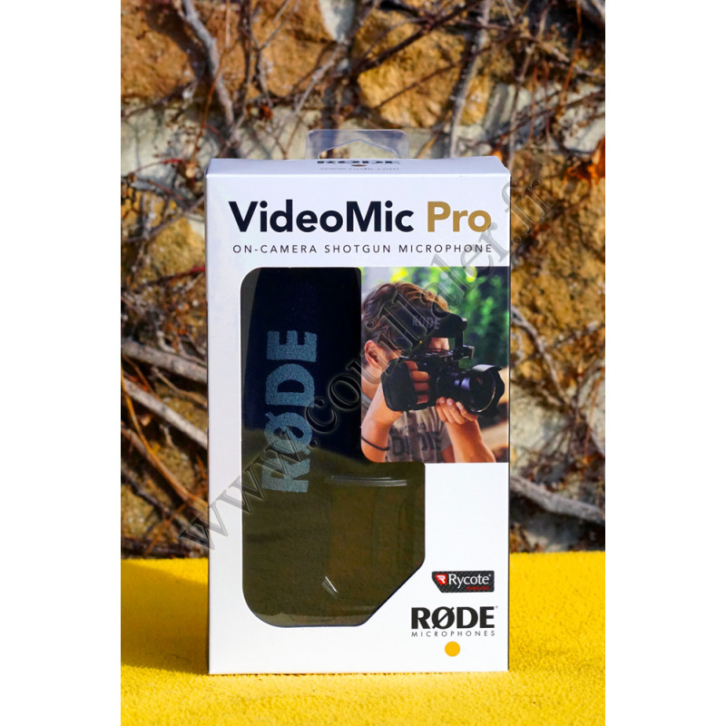Microphone Rode VideoMic Pro - TRS MiniJack 3.5mm - Røde Rycote