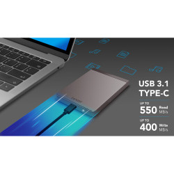 Lexar SL200 SSD 1To Disque Externe USB-C