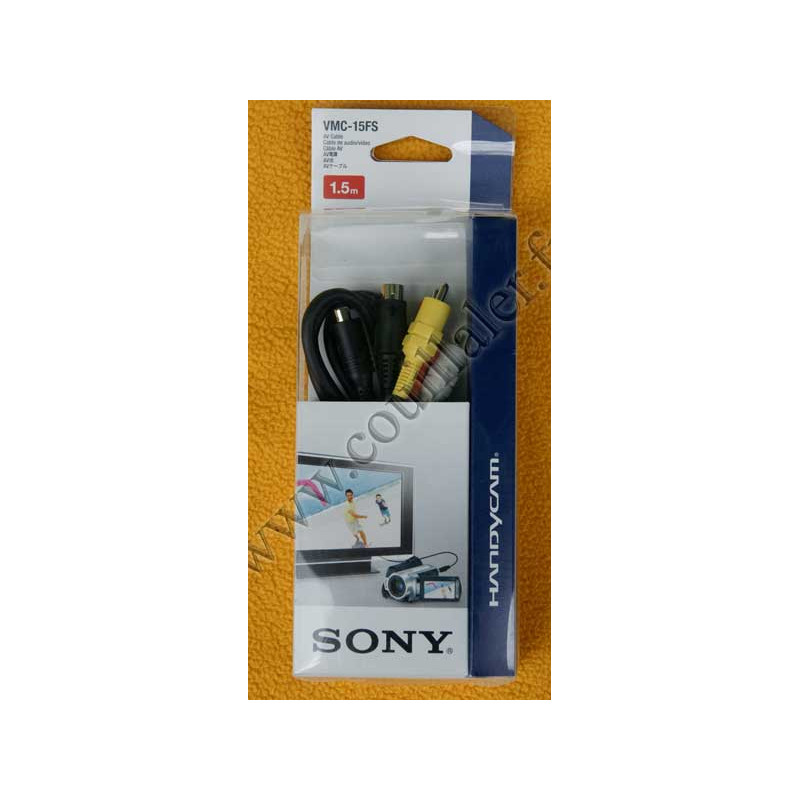Audio-Video Cable Sony VMC-15FS - AV / S-Video 1.5m