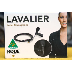Microphone Cravate Rode Lavalier - Micon Câble 1.2m - Bonnette anti-vent