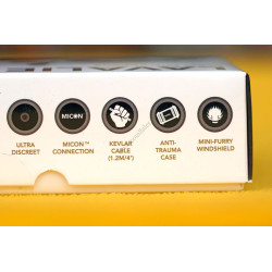 Microphone Cravate Rode Lavalier - Micon Câble 1.2m - Bonnette anti-vent