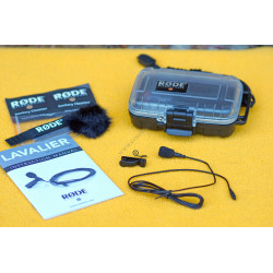 Tie Microphone Rode Lavalier - Micon Cable 1.2m - Windshield fur and foam