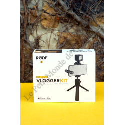 Rode Vlogger Kit iOS Edition - Microphone Lightning, lampe LED, support et trépied