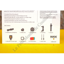 Rode Vlogger Kit iOS Edition - Lightning Microphone, LED lamp, stand and tripod