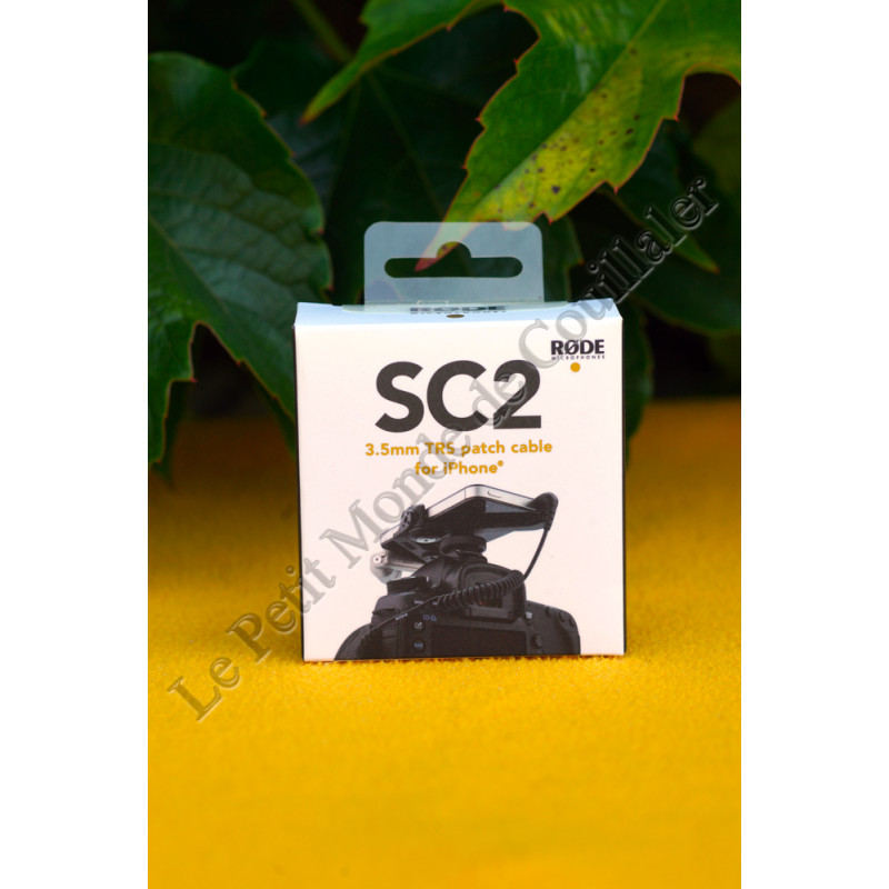 Adaptateur Rode SC2 - TRS Mâle vers TRS mâle - Câble Rallonge audio Microphone