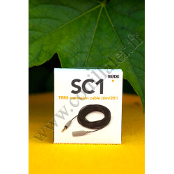 Rallonge Rode SC1 - Câble d'extension Røde pour microphone minijack TRRS