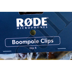Pince Rode Boompole Clips - Fixation Câble microphone sur Perche