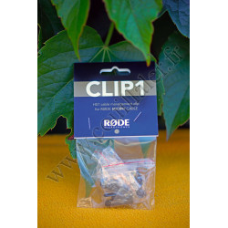 Pinces de fixation pour câbles microphones - Røde Clip1