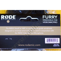 Bonnette Røde DeadCat VMP - Fourrure anti-vent pour Rode VideoMic Pro