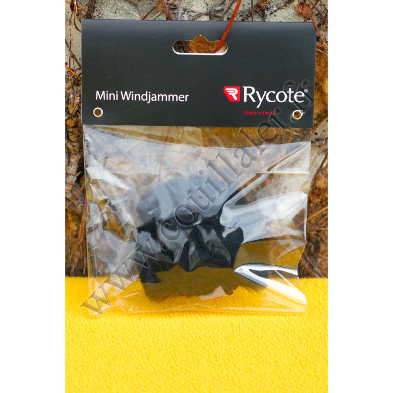 Fourrure anti-vent pour microphone - Rycote Mini Windjammer