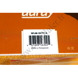 Bonnette anti-vent métal Auray WLM-EC77-2 pour microphone ECM-77BMP