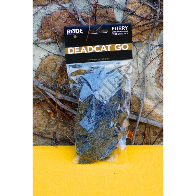 Fourrure synthétique Rode DeadCat Go - pour Microphone Røde VideoMic Go