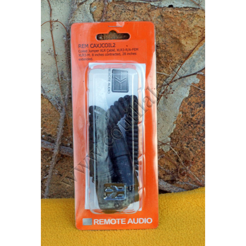 Remote Audio CAXJCOIL2 - câble adaptateur convertisseur XLR mâle/ femelle