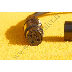 Pearstone PM-01 - Câble Audio XLR Mâle-Femelle 3 broches - 30cm