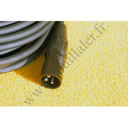 Pearstone PM-25 - Câble Audio XLR Mâle-Femelle 3 broches - 7,6m