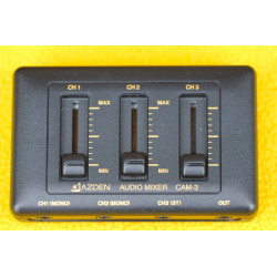Audio Mixer Azden CAM-3 - Camcorder and camera Microphone interfaces