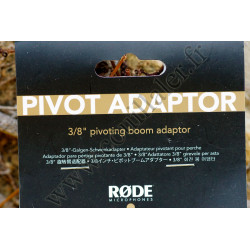 Røde Pivot Adaptor - adaptateur fileté pour support de microphone pivotant