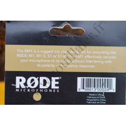Røde RM1 - Pince de fixation pour microphones Rode M1, M1-S, S1 ou S1