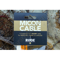 Røde Micon Cable Black 1.2m -  Rallonge Microphone Rode - Noir