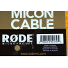 Røde Micon Cable Black 1.2m -  Rallonge Microphone Rode - Noir