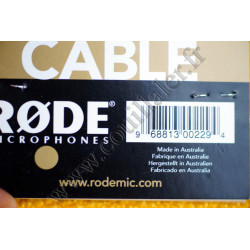 Røde Micon Cable Pink 1.2m - Rallonge Microphone Rode - Rose