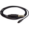 Câble rallonge microphone Rode Micon-11 - Audio Micon vers prise Minijack 3.5mm TRRS - pour smartphones, PinMic ou HS1