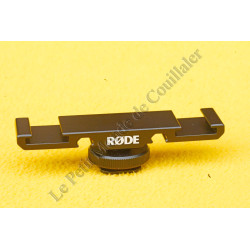 Support Røde DCS-1 - Double griffe porte-accessoire pour microphone, kit sans-fil, lampe LED