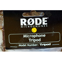 Trépied Rode Tripod - Mini trépied Photo Caméscope Microphone - Métal