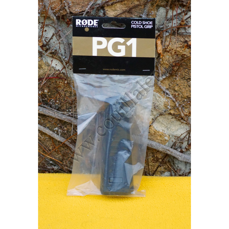 Poignée Grip Røde PG1 pour Microphones - Range câble, support trépied, perche