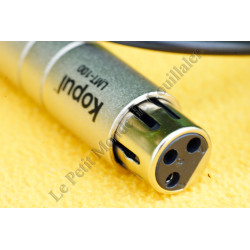 Câble adaptateur Kopul LMT-100 - Convertisseur Audio XLR Minijack 3.5mm TRS