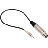 Câble adaptateur Kopul LMT-100 - Convertisseur Audio XLR Minijack 3.5mm TRS