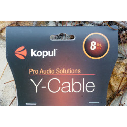 Câble Kopul HPS-SM Stereo - Double entrée minijack 3.5mm pour microphones