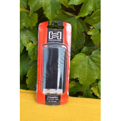 Adaptateur audio Hosa GMM-303 - Minijack 3.5mm TRS - femelle-femelle