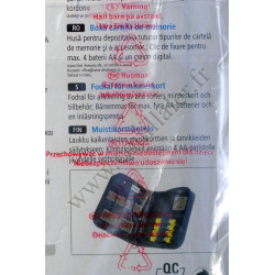 Trousse de rangement carte-mémoire rigide Hama Universal Card Case 47153