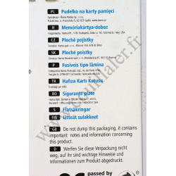 Étui carte-mémoire rigide Hama Slim Box 95949