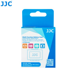 Multi-Function Battery Case JJC BC-UN2 - Fits different battery models and store 2 SD cards