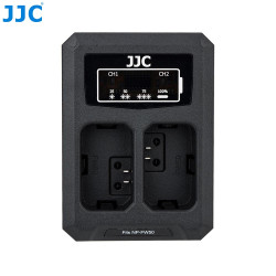 Dual USB battery charger JJC DCH-NPFW50 for Sony NP-FW50 Alpha DSLR NEX camera