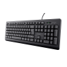 Clavier Français AZERTY Trust TK-150 Silent Keyboard FR - PC Windows