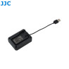 Chargeur de batteries USB JJC DCH-NPFW50 pour Sony NP-FW50 Alpha DSLR NEX