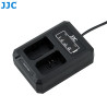 Chargeur de batteries USB JJC DCH-NPFW50 pour Sony NP-FW50 Alpha DSLR NEX