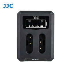 Double Chargeur de batteries USB JJC DCH-NPBX1 - Sony NP-BX1 Cyber-shot DSC-RX100 DSC-RX1