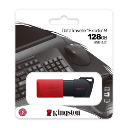 Clé USB 3.2 Kingston 128Go...